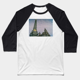 The Pier Head, Liverpool Baseball T-Shirt